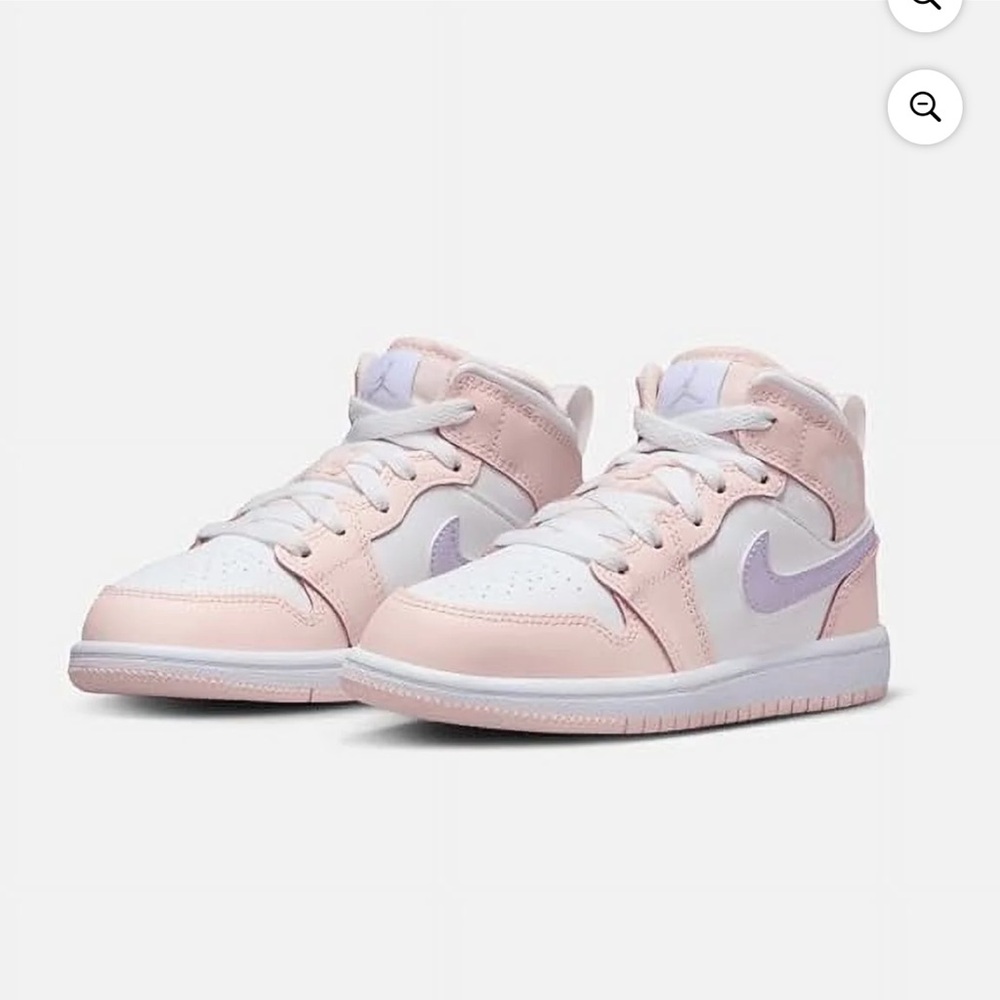 Kids Pink Sneakers - Picture 2 of 11